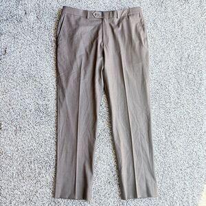 Hart Schaffner Marx Pants Men’s P 36W 30L Khaki Dress Slacks 93% Wool